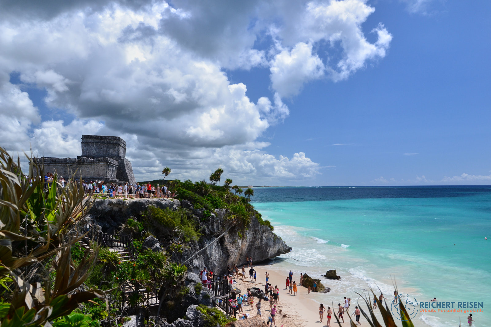 Blick auf Tulum