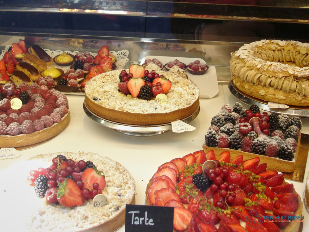 Auslage einer Boulangerie